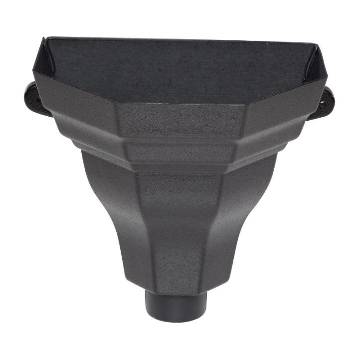 Aquaflow UPVC Cast Iron Effect Guttering Decorative Hopper - Black (255mm x 137mm x 195mm) Aquaflow UPVC Cast Iron Effect Guttering Decorative Hopper - Black (255mm x 137mm x 195mm)
