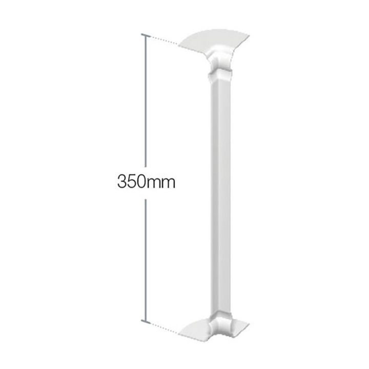Ogee UPVC Fascia & Capping Board 90° Internal Corner Trim - Smooth White (350mm) Ogee UPVC Fascia & Capping Board 90° Internal Corner Trim - Smooth White (350mm)