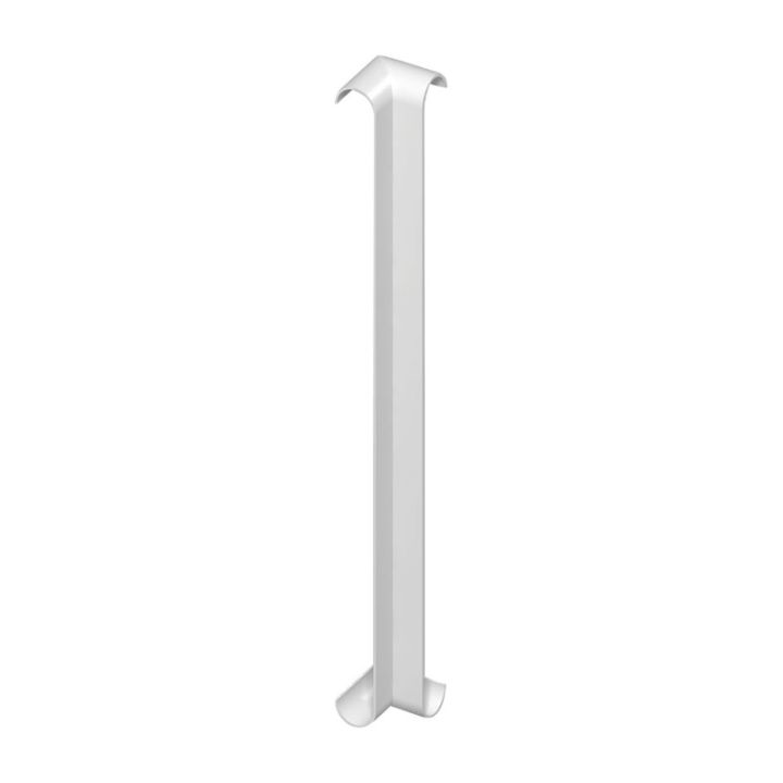 Bull-Nosed UPVC Fascia & Capping Board 90° Internal Corner Trim - Smooth White (350mm)
