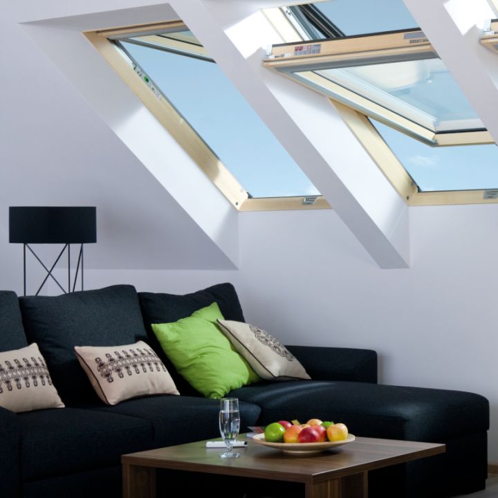 Fakro preSelect MAX Dual Top Hung / Centre Pivot Pitched Roof Window