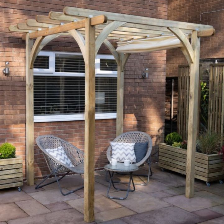 Forest Garden - Ultima Pergola with Canopy