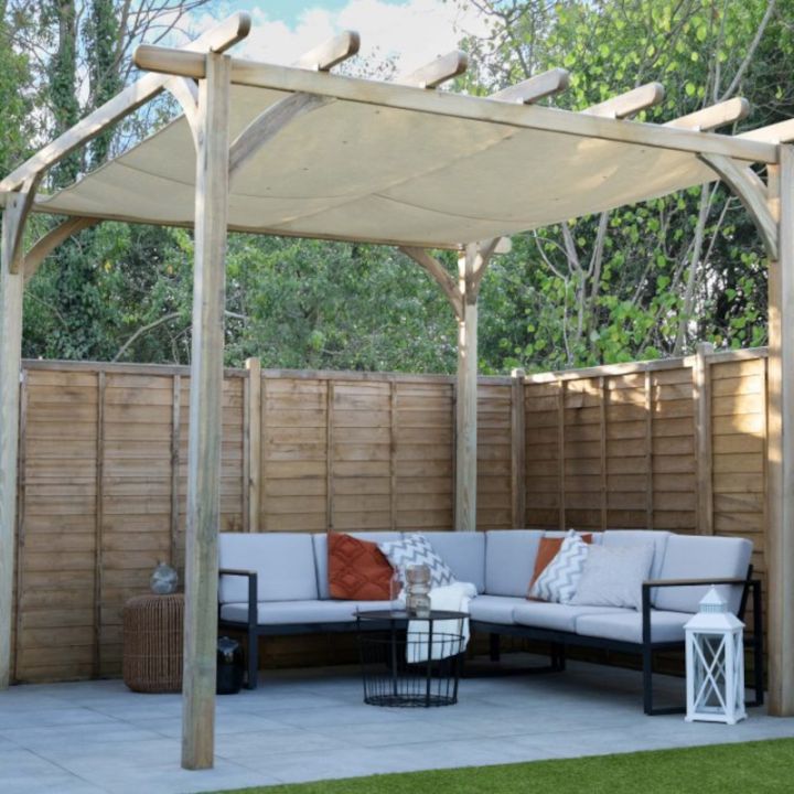Forest Garden - Ultima Pergola with Canopy