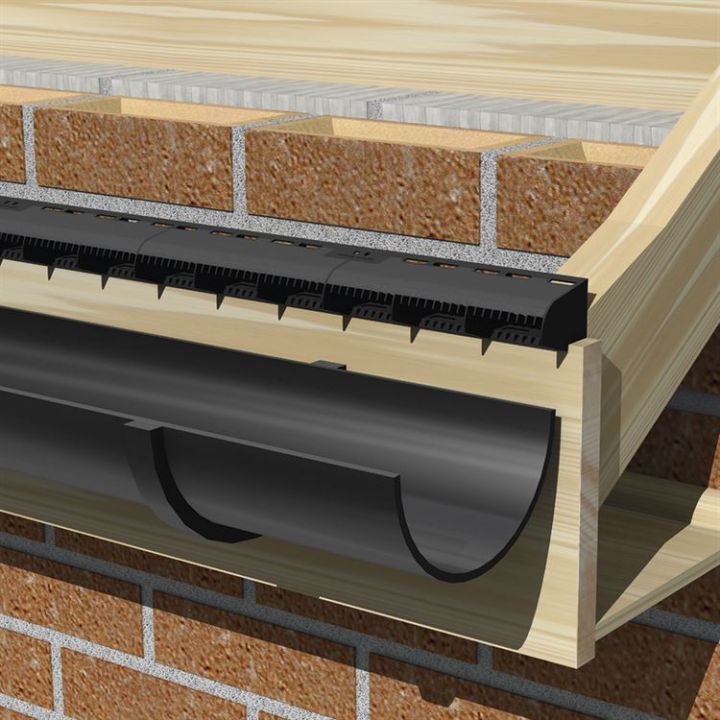 Manthorpe 25mm Over Fascia Vent - 37 x 46 x 1000mm - Black (Pack of 20) Manthorpe 25mm Over Fascia Vent - 37 x 46 x 1000mm - Black (Pack of 20)