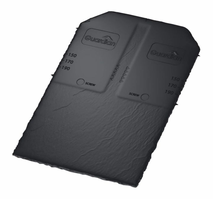 Guardian - Synthetic Slate Tile - Slate Grey (Pack of 22) Guardian - Synthetic Slate Tile - Slate Grey (Pack of 22)