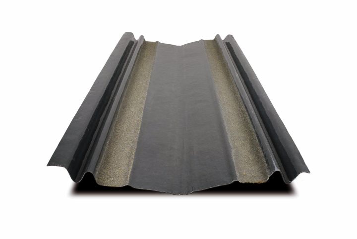 Hambleside Danelaw - GRP Standard Open Valley Trough for Tiled Roofs (Pack of 10)
