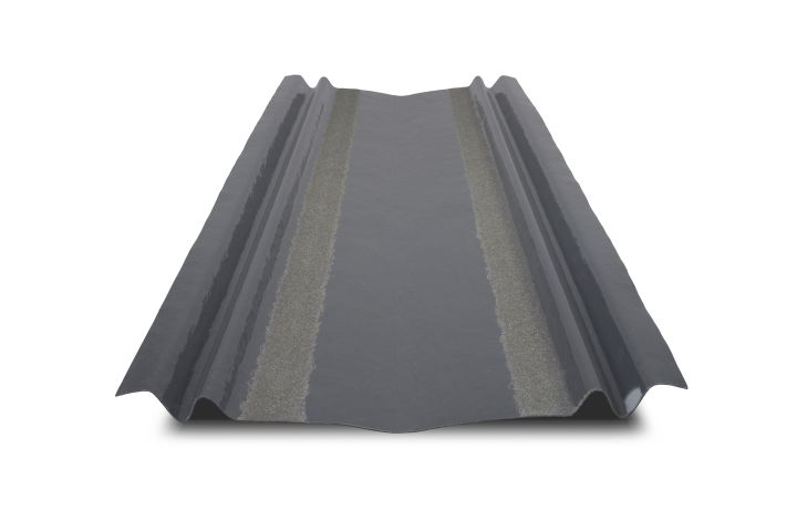 Hambleside Danelaw - GRP Standard Open Valley Trough for Tiled Roofs Without Retention Bar (Pack of 10)
