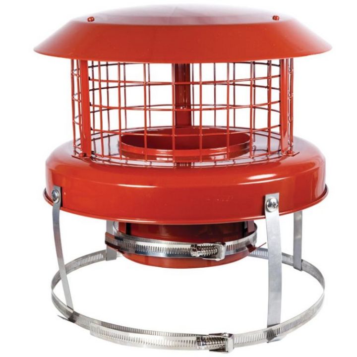Top Flex Chimney Bird Guard - 150mm to 125mm - High Top Range