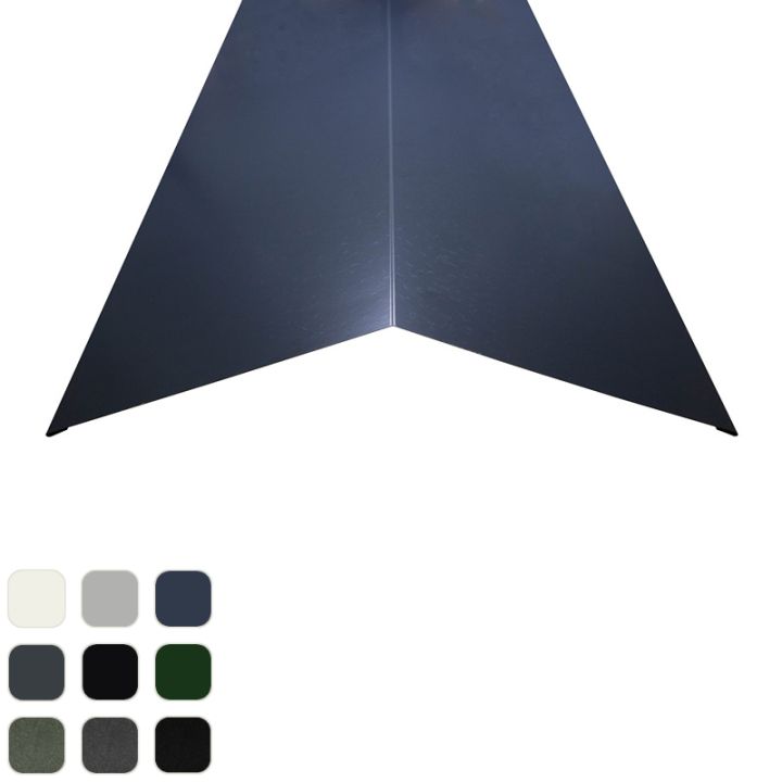 Ridge Capping - 3000mm - 135 Degree - Polyester Paint Coating