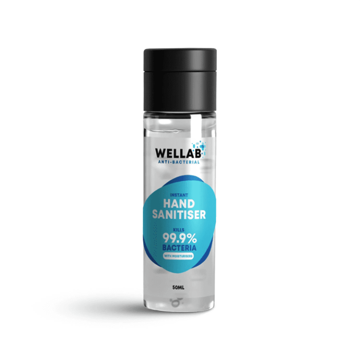 Wellab - Antibacterial Alcohol Hand Sanitiser - 50ml Wellab - Antibacterial Alcohol Hand Sanitiser - 50ml