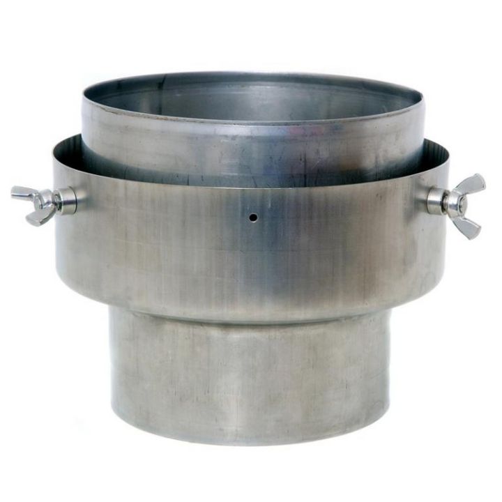 Flexiwall Chimney Liner to Stove Pipe Adaptor - 125mm to 150mm Flexiwall Chimney Liner to Stove Pipe Adaptor - 125mm to 150mm