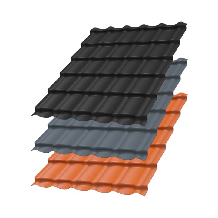 Innoline Tile Effect Bitumen Roof Sheet - 940mm x 800mm x 2.3mm Innoline Tile Effect Bitumen Roof Sheet - 940mm x 800mm x 2.3mm