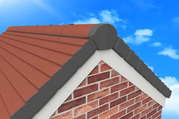 Hambleside Danelaw - InVerge Interlocking Plain Tile Dry Verge Unit - Left Hand (Pack of 50) Hambleside Danelaw - InVerge Interlocking Plain Tile Dry Verge Unit - Left Hand (Pack of 50)