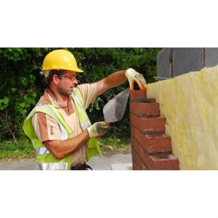 Isover CWS 32 - Glass Mineral Wool Cavity Wall insulation Slab Isover CWS 32 - Glass Mineral Wool Cavity Wall insulation Slab