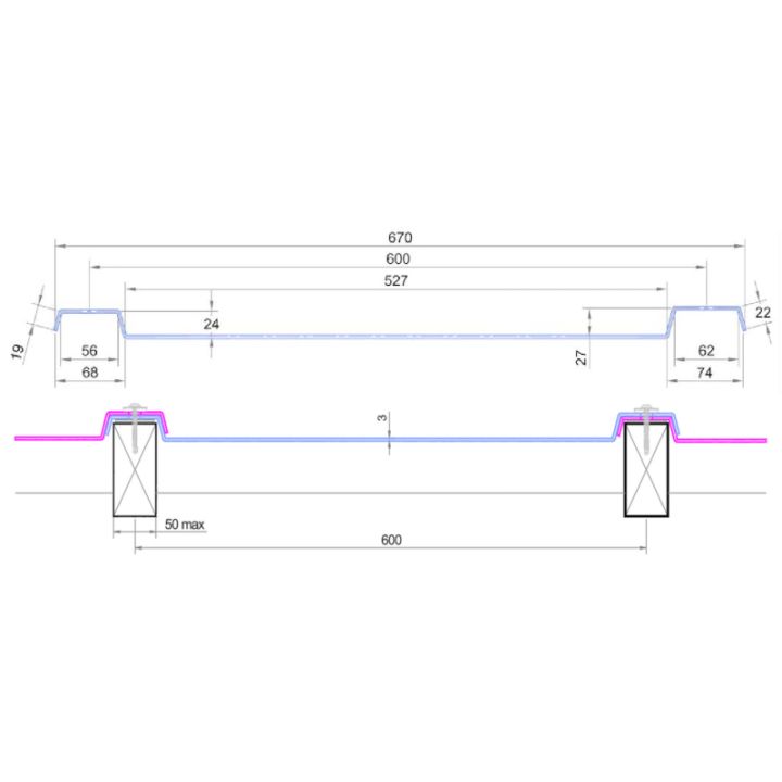 Marlon R Glaze Modular Polycarbonate Roof Sheet
