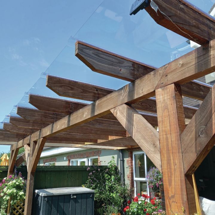 Marlon R Glaze Modular Polycarbonate Roof Sheet