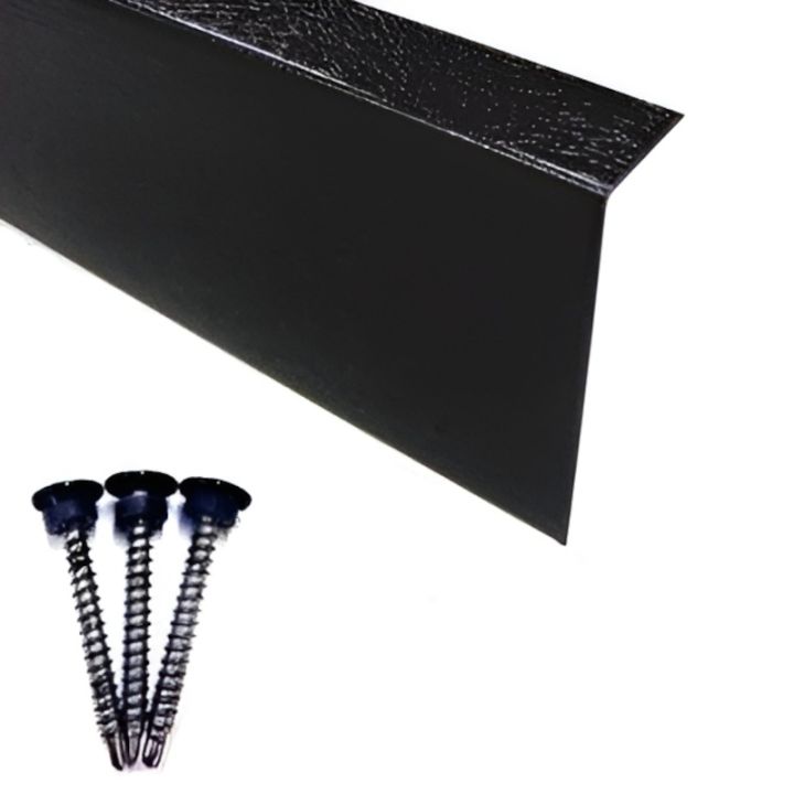 Shed Cover - Metal Edge Trim (25mm x 50mm x 2000mm) Shed Cover - Metal Edge Trim (25mm x 50mm x 2000mm)