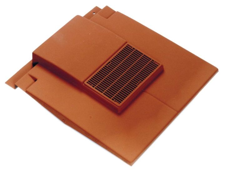 Corovent - Roofline Vent for Plain Tiles with 110mm Dia Pipe Adaptor Corovent - Roofline Vent for Plain Tiles with 110mm Dia Pipe Adaptor