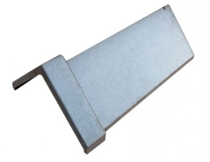 Clay Capped Angle Ridge - 450mm - Slate Black Clay Capped Angle Ridge - 450mm - Slate Black