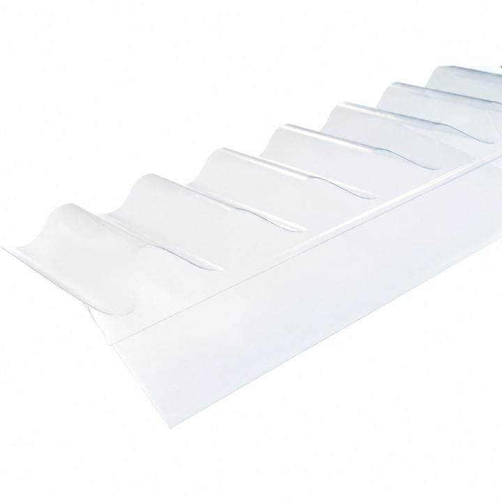 Solstice 3in Corrugated PVC Wall Flashing - 762mm x 150mm x 0.65mm (Clear) Solstice 3in Corrugated PVC Wall Flashing - 762mm x 150mm x 0.65mm (Clear)
