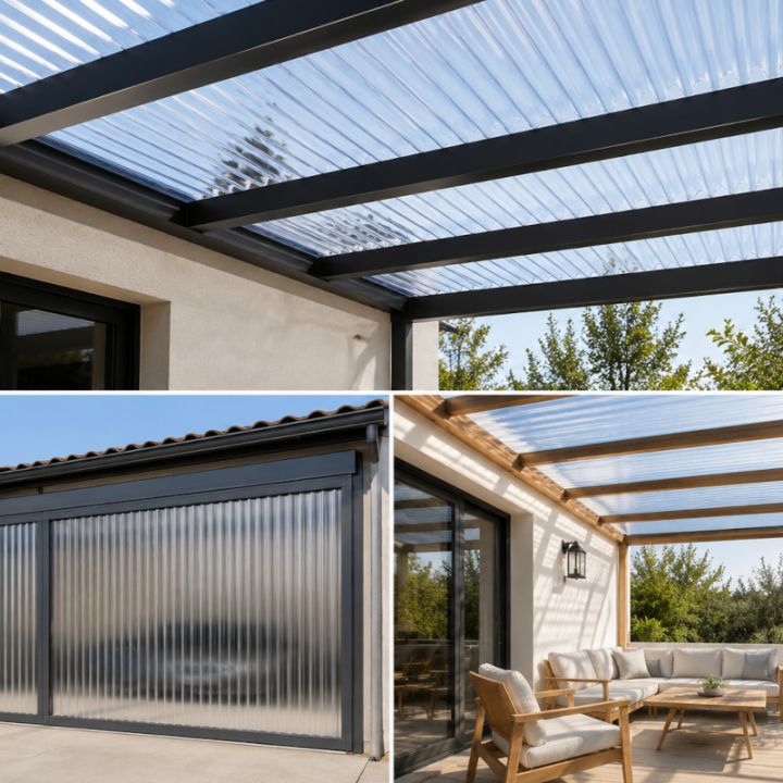 Solstice Mini Corrugated PVC Roofing Sheet - 0.8mm Solstice Mini Corrugated PVC Roofing Sheet - 0.8mm
