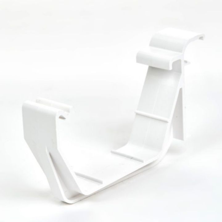 Poly X PVC Clip-In Gutter Bracket - White Poly X PVC Clip-In Gutter Bracket - White