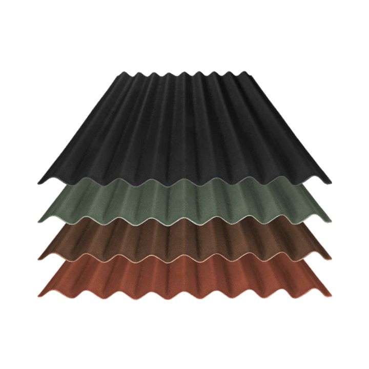 MegaSheet Corrugated Bitumen Roofing Sheet MegaSheet Corrugated Bitumen Roofing Sheet