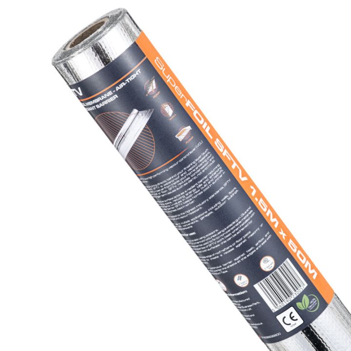 SuperFOIL SFTV Thermal, Vapour and Air Tightness Barrier SuperFOIL SFTV Thermal, Vapour and Air Tightness Barrier