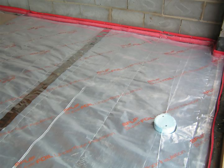 SuperFOIL SFUF Multi-foil Insulation for Solid and Suspended Floors - 6mm x 1500mm x 8m