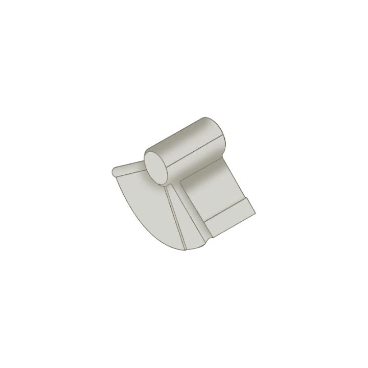 Swisspearl Big Six Fibre Cement Two-Piece Adjustable Roll Top Finial Swisspearl Big Six Fibre Cement Two-Piece Adjustable Roll Top Finial