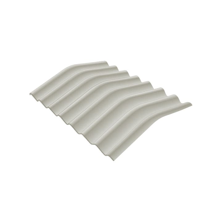 Swisspearl Big Six Fibre Cement Cranked Crown Sheet Swisspearl Big Six Fibre Cement Cranked Crown Sheet