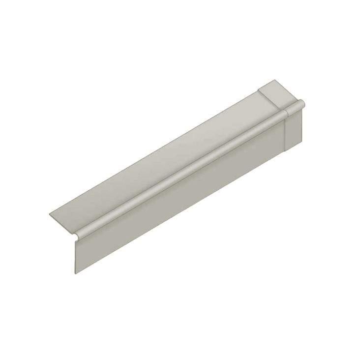 Swisspearl Big Six Fibre Cement Roll Top Barge Board Swisspearl Big Six Fibre Cement Roll Top Barge Board