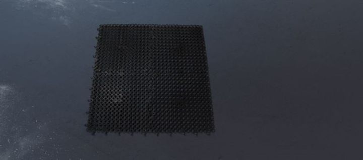 TrackTile - Grass Reinforcement Mesh - Black - 500mm x 500mm (Pack of 10)