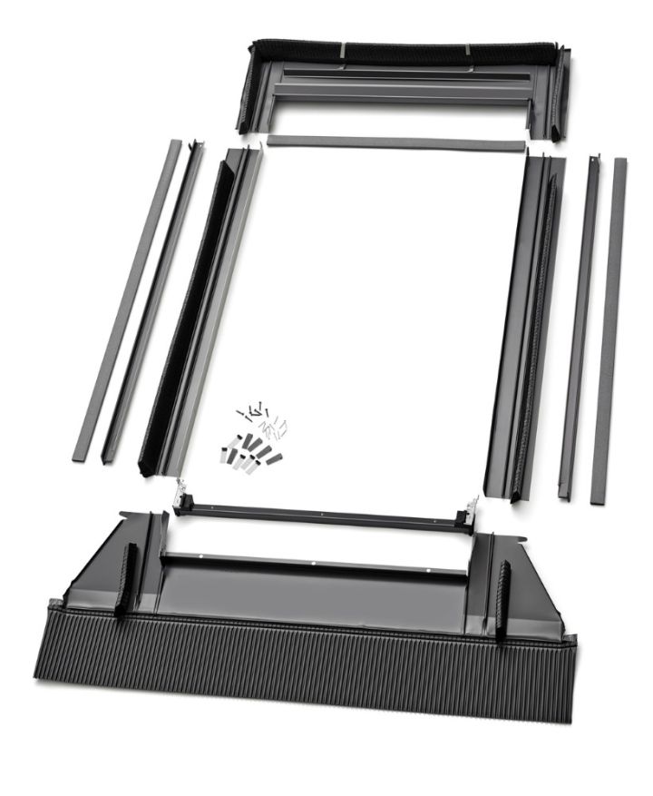 VELUX EDJ 00 Recessed Insulated Single Tile Flashing Installation Kit
