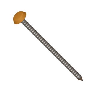 Soffit, Fascia & Capping Board Polytop Fixing Pins - 40mm - Irish Oak (Pack of 250)