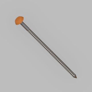 Soffit, Fascia & Capping Board Polytop Fixing Nails - 65mm - Irish Oak (Pack of 100)