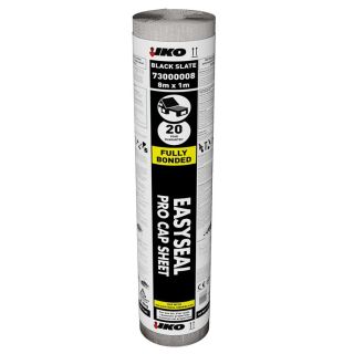 IKO Easyseal Pro Self-Adhesive Cap Sheet - Black - 1m x 8m (Pallet of 30)