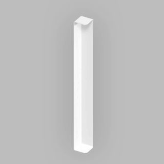 Fascia Board - 90? External Corner Trim - 450mm - White