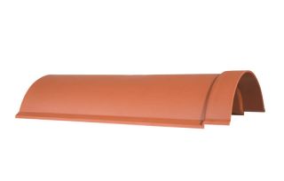 Lightweight Tiles - Smooth Budget Ridge - Red