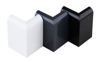 TRC Techno uPVC Gutter Trim 90° External Corner