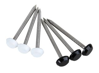 TRC Techno Black Polytop Nails - 50mm (Box of 100)
