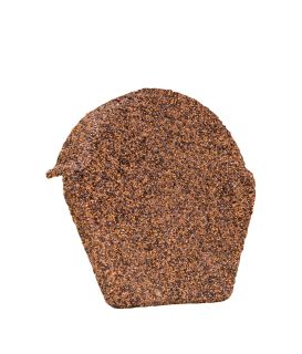 Lightweight Tiles - Granulated Ridge End Cap - Brown