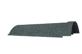Lightweight Tiles - Granulated Ridge - Green