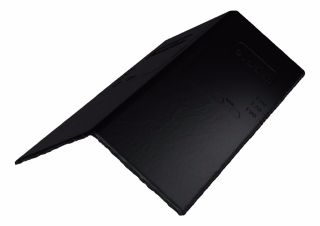 Guardian Synthetic Slate Ridge & Hip Tile - Black (Pack of 24)