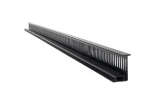 Hambleside Danelaw - Corbel Eaves Vent - 2400mm - 10,000mm2/mtr - Black (Pack of 10)