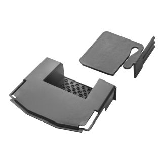 Klober Uni Continuous Dry Verge Ridge and Eaves Pack - Slate Grey (Pack of 20)