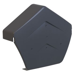 Manthorpe SmartVerge PP Angled Ridge End Cap - 271 x 228 x 76mm (Pack of 2)