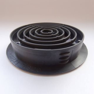 Soffit Board Disc Ventilator - 70mm - Black