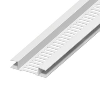 Soffit Board Ventilation Strip - 10mm - White (5m)