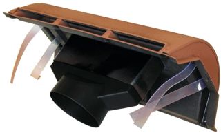 Corovent - Ridge Vent With Extension Sleeve and 125mm Dia Pipe Adaptor