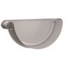 Lindab Guttering - Left Handed Stop End RGV 190mm - Magestic Galvanised